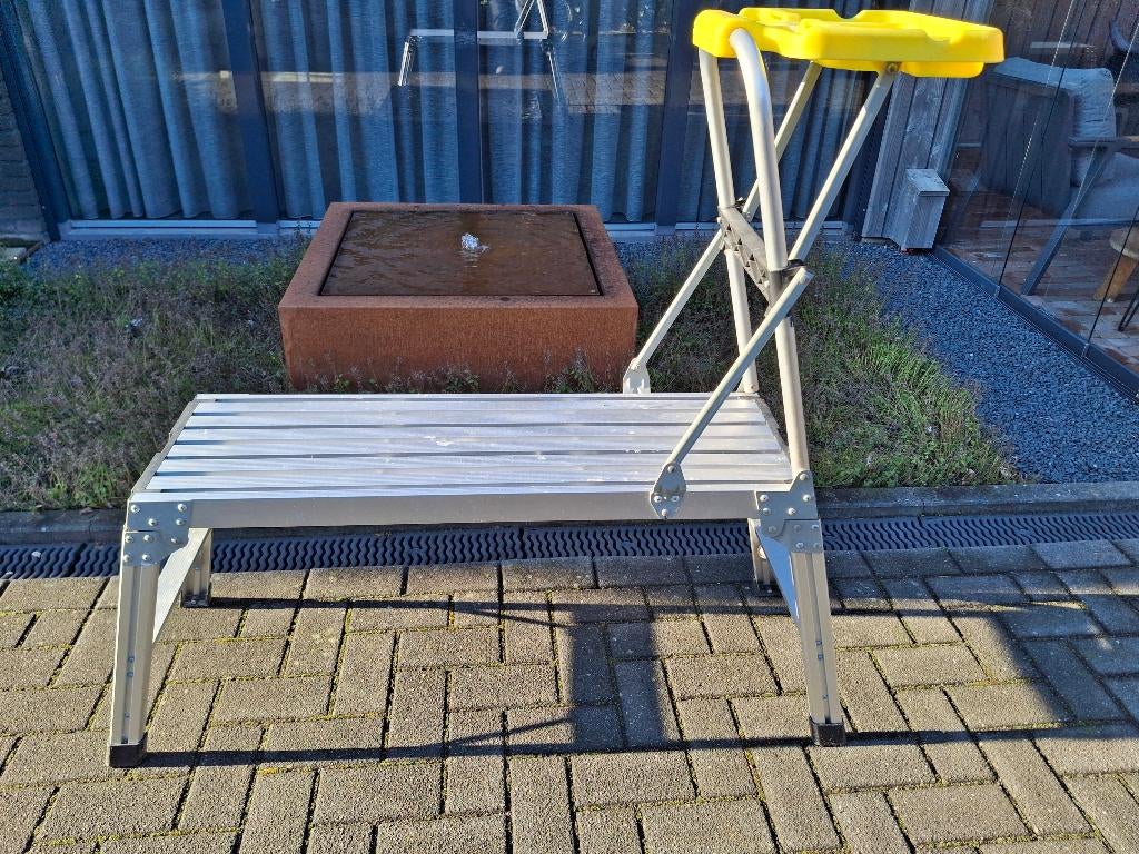 aluminium werkplateau met gereedschap plateau, Ophalen of Verzenden, Gebruikt, Overige typen, Minder dan 2 meter