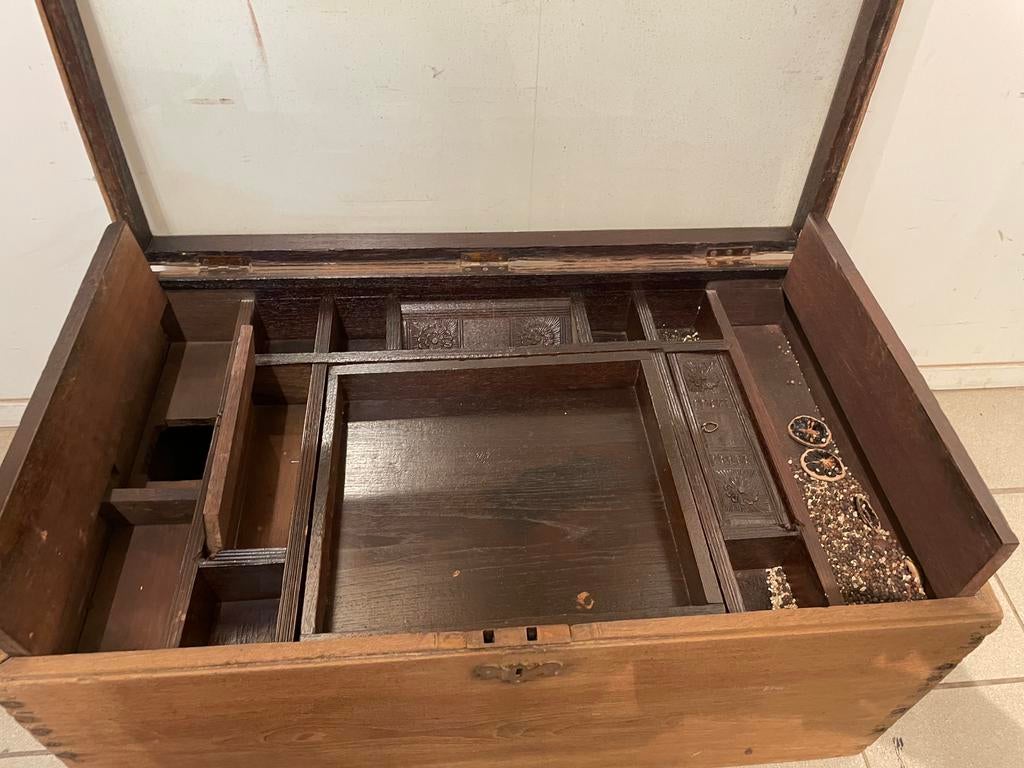 Granen kist Nederland Indië, Ophalen