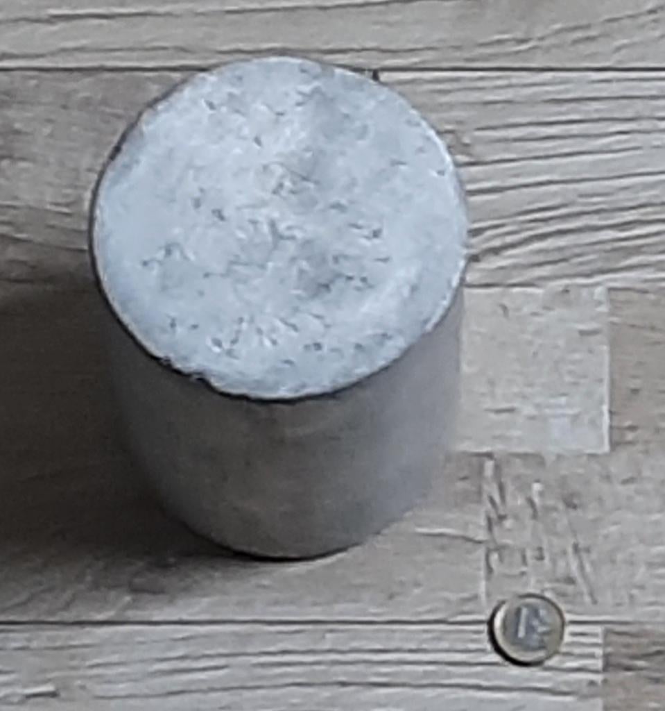 Aluminium baar 3.376 gram, Postzegels en Munten, Edelmetalen en Baren, Ophalen of Verzenden, Zilver