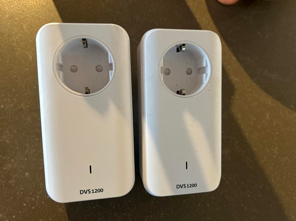 DVS 1200 Powerline Adapter Set, Computers en Software, Ophalen of Verzenden, Gebruikt