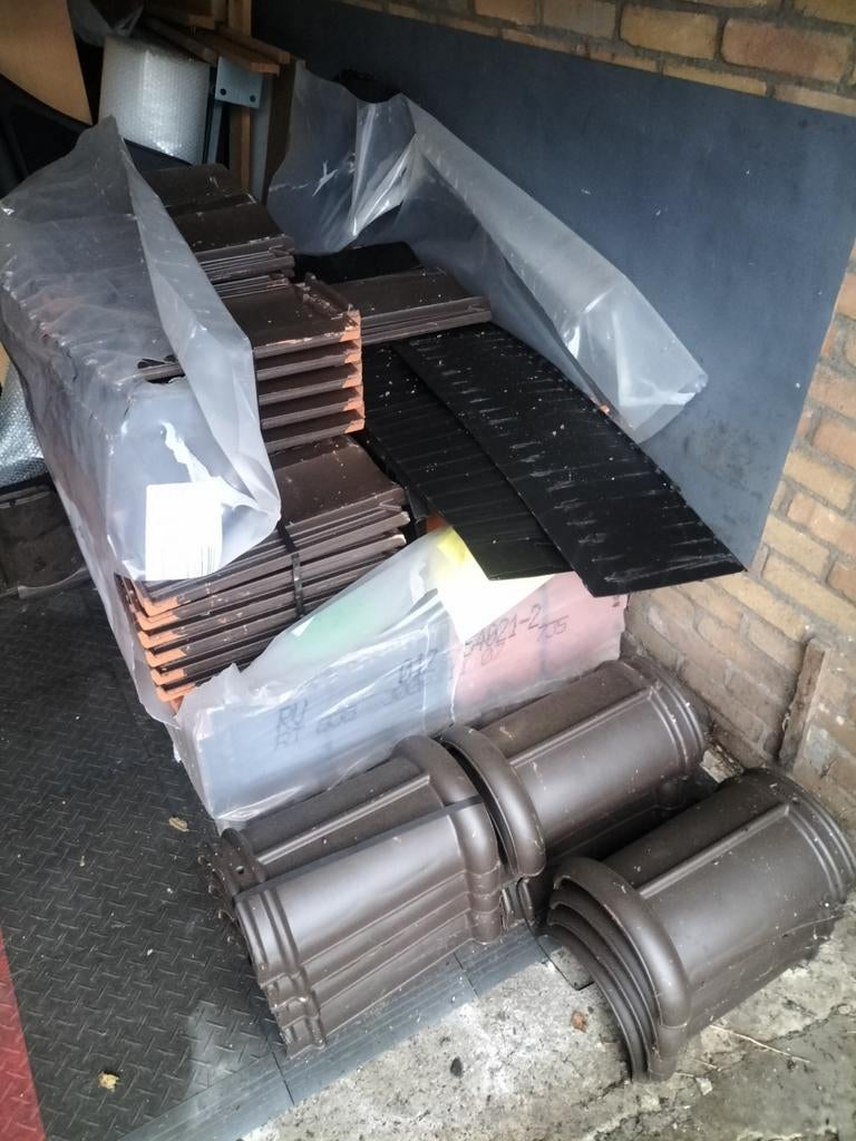 Laumans Rheinland variable dakpannen 12 altfarben!, Ophalen, Nieuw, 5 tot 10 m², Dakpannen