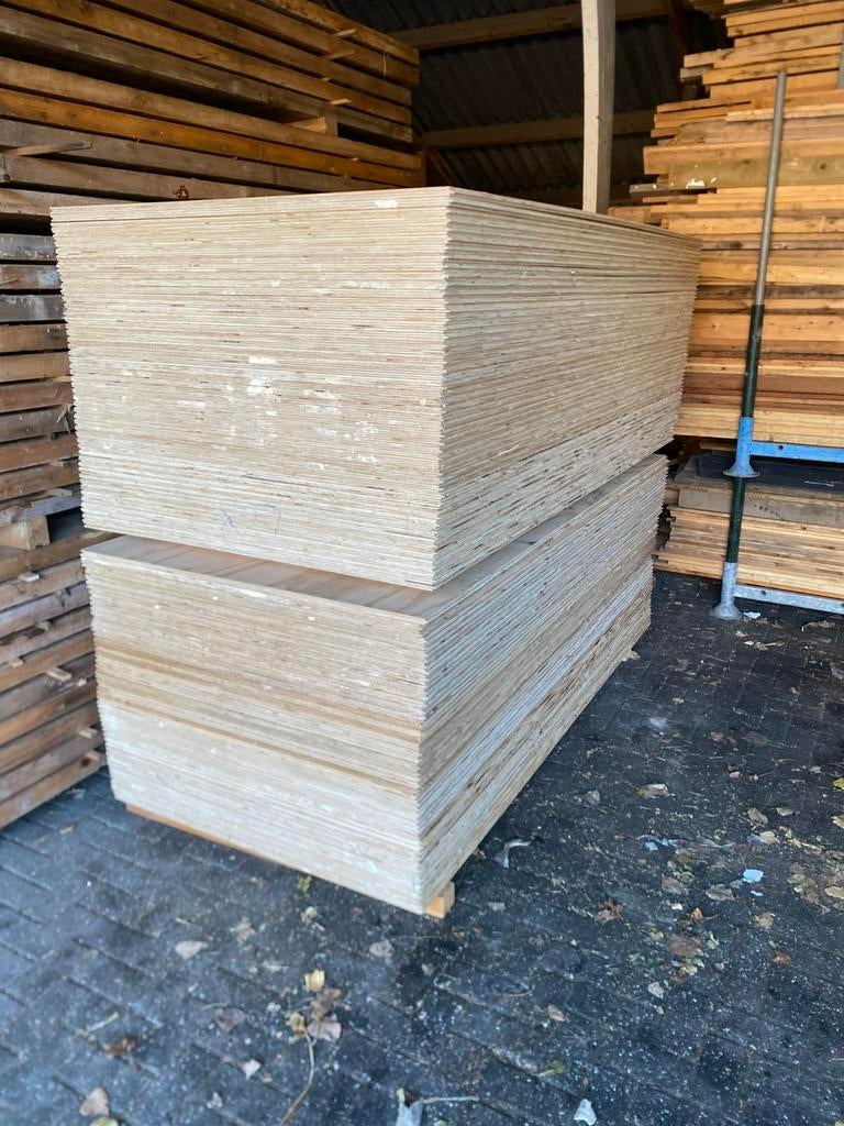 Underlayment platen 18 mm, Doe-het-zelf en Verbouw, Platen en Panelen, Ophalen, Zo goed als nieuw