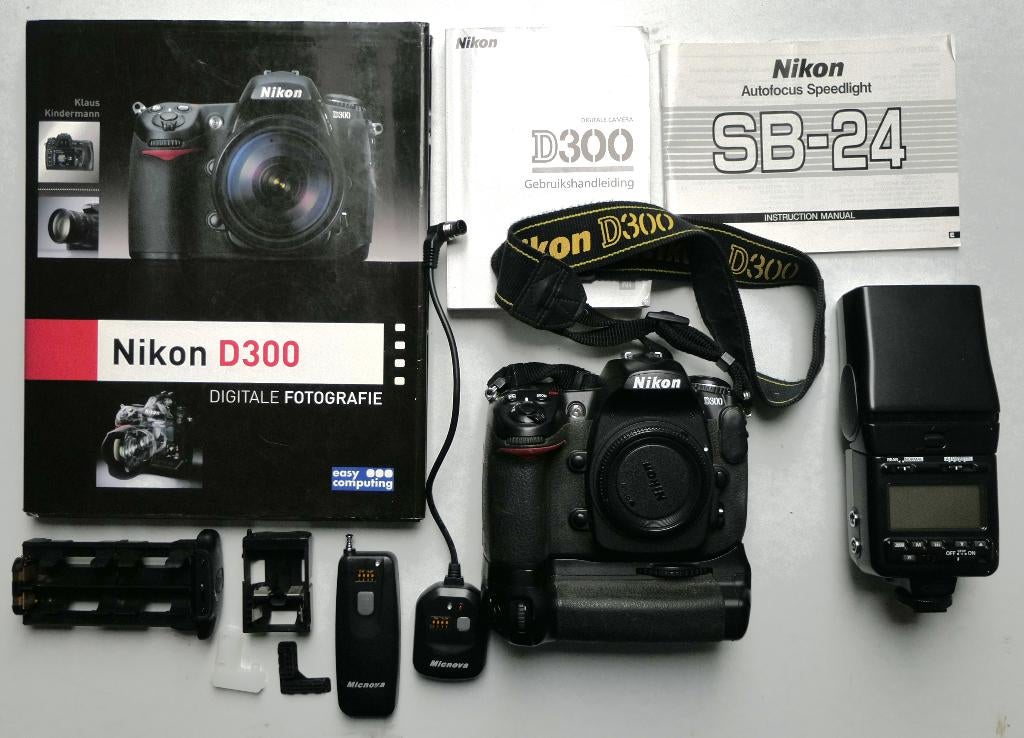 Nikon D300, Spiegelreflex, Ophalen of Verzenden, Zo goed als nieuw, Nikon