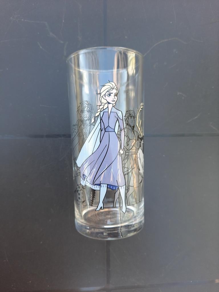 Disney Frozen 2 Elsa Drinkglas - 290 ml, Verzamelen, Ophalen of Verzenden, Overige figuren, Nieuw, Servies