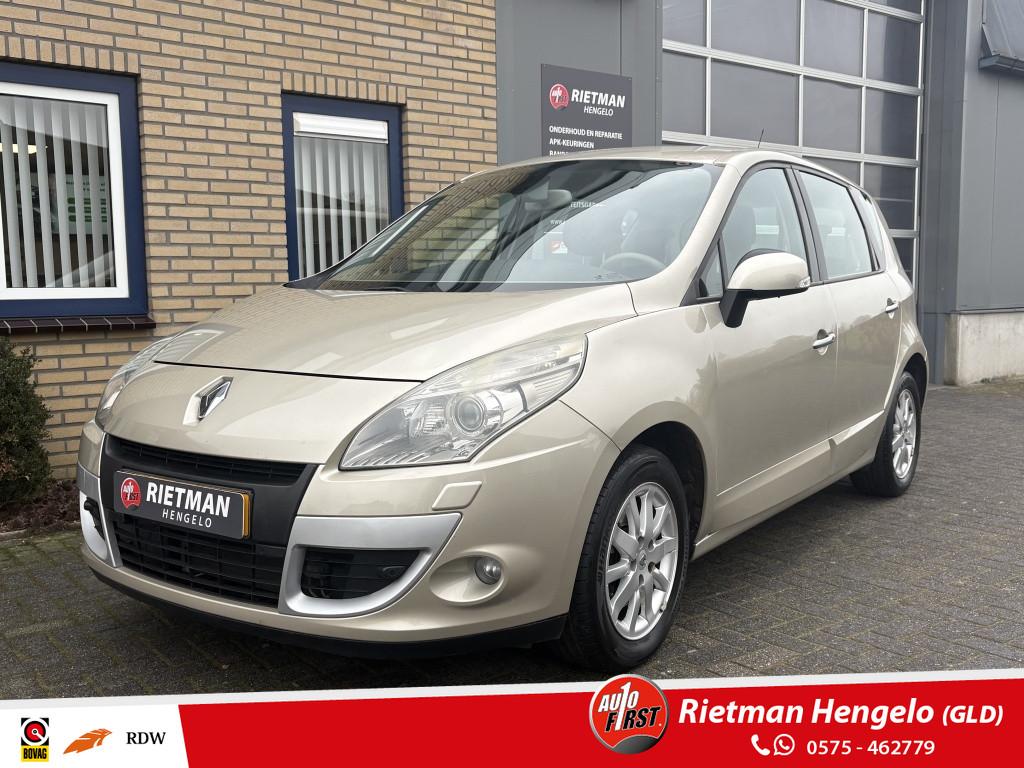Renault Scénic 2.0 Privilege CAMERA-STOELVERWRMNG-TREKHAAK-, Gebruikt, 4 cilinders, Beige, Bedrijf