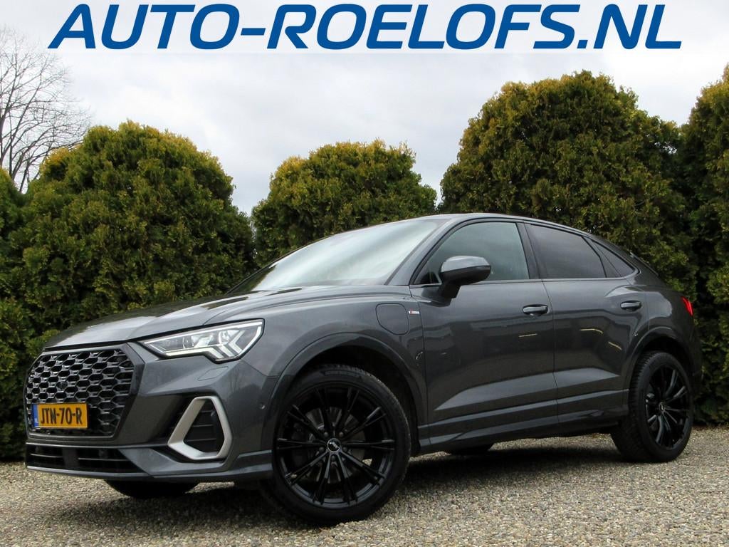 Audi Q3 Sportback 45 TFSI e S Edition Automaat*Leder*Adapt., Gebruikt, 150 pk, Hybride Elektrisch/Benzine, SUV of Terreinwagen