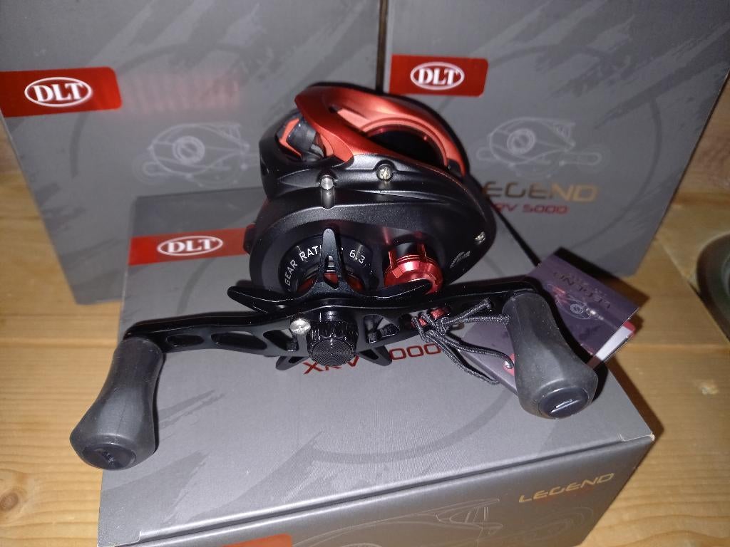 DLT Legend XRV5000 Baitcast Reel (+Power Handle) 17kilo slip