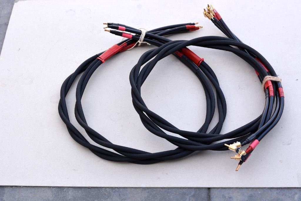 Chord Company IBC400 Ultraflex Coaxial luidspreker kabels, Ophalen of Verzenden, Zo goed als nieuw, 2 tot 5 meter, Luidsprekerkabel