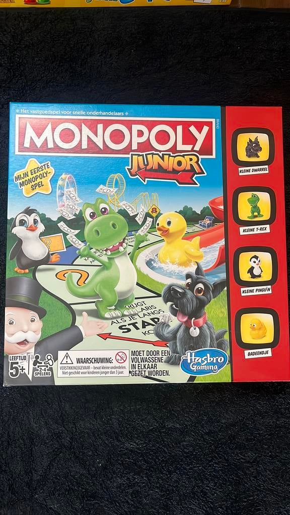 Monopoly junior, Hobby en Vrije tijd, Ophalen, Gebruikt