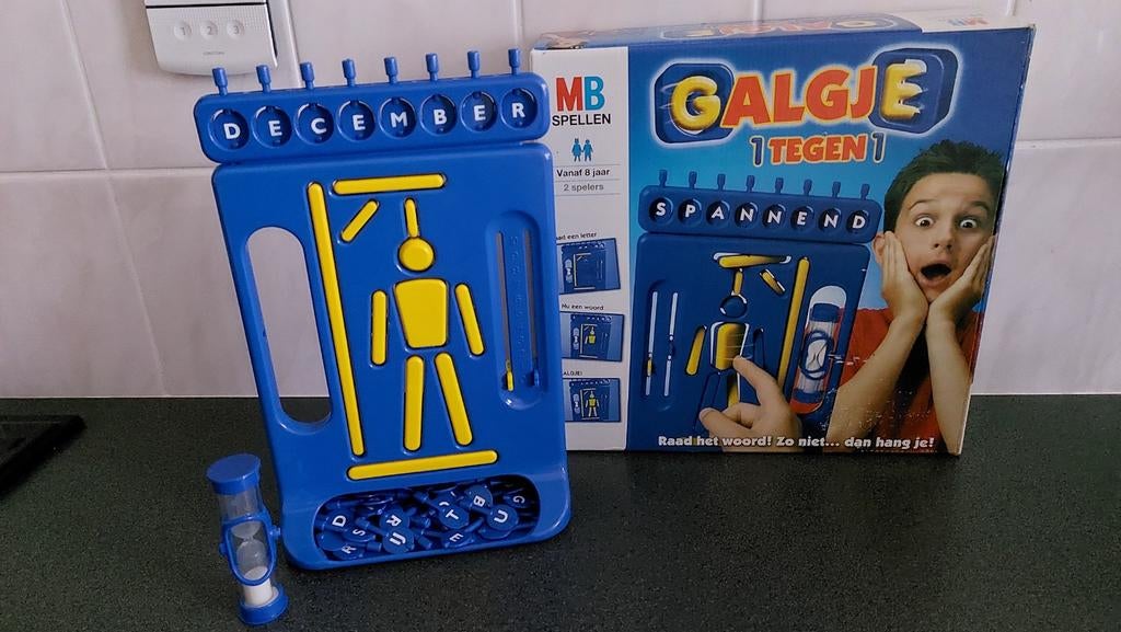 Galgje spel van MB, Ophalen