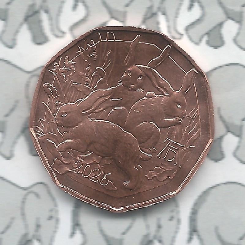 Oostenrijk 5 euro 2026 (52e) "Dürers Hazentrio" (koper), Ophalen of Verzenden, Oostenrijk, 5 euro, Losse munt