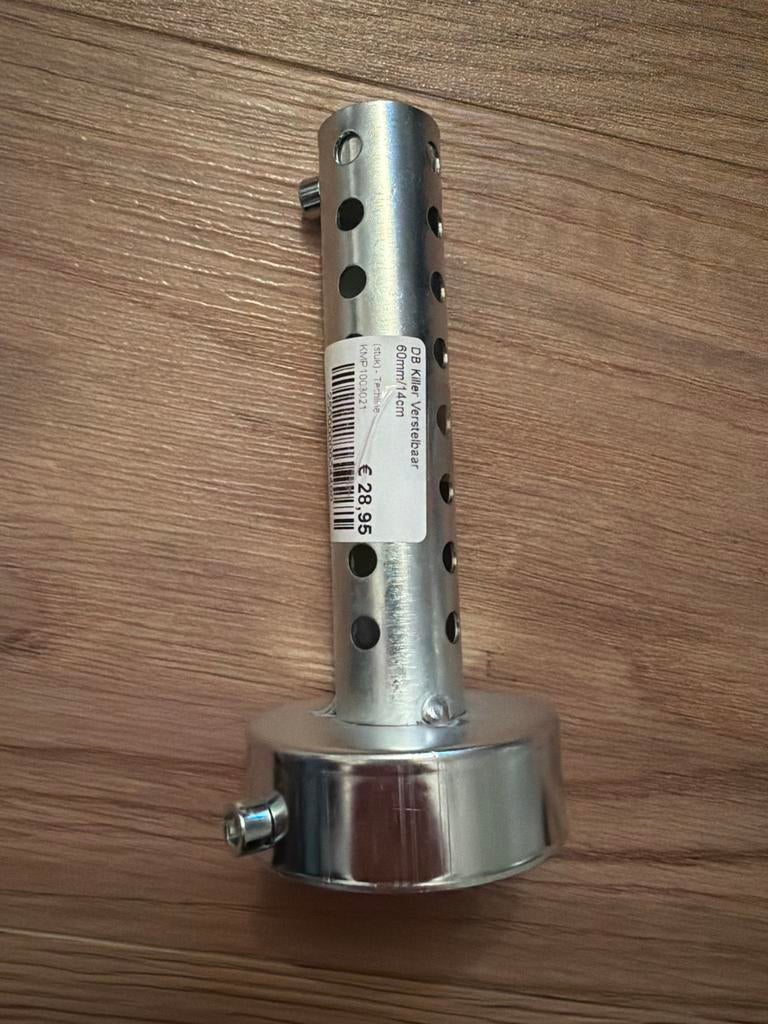 DB Killer Verstelbaar 60mm/14cm - Geluidsdemper, Ophalen of Verzenden, Nieuw