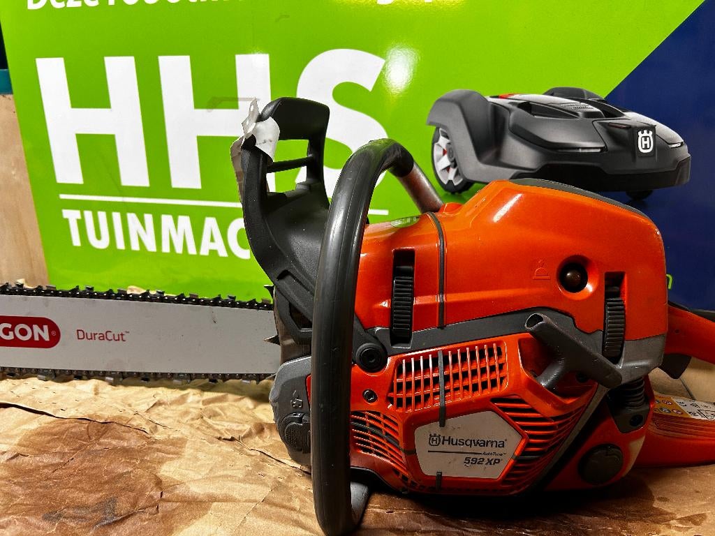 Husqvarna 592xpg heel weinig draaiuren vanaf 5 tot 200