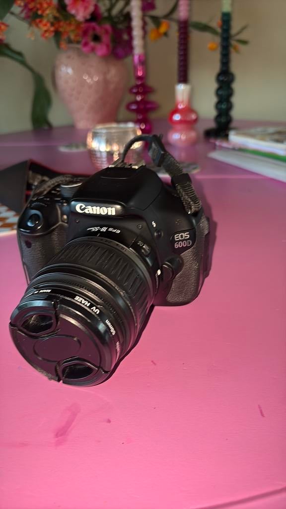 Canon 600d x 3 lenzen, Audio, Tv en Foto, Fotocamera's Digitaal, 18 Megapixel, Gebruikt, Spiegelreflex, Canon