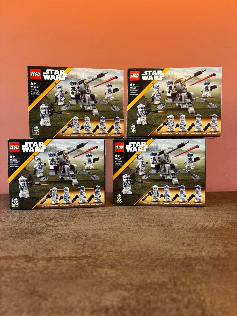 Lego Star Wars 501st Clone Trooper Battle Pack, Ophalen of Verzenden, Zo goed als nieuw