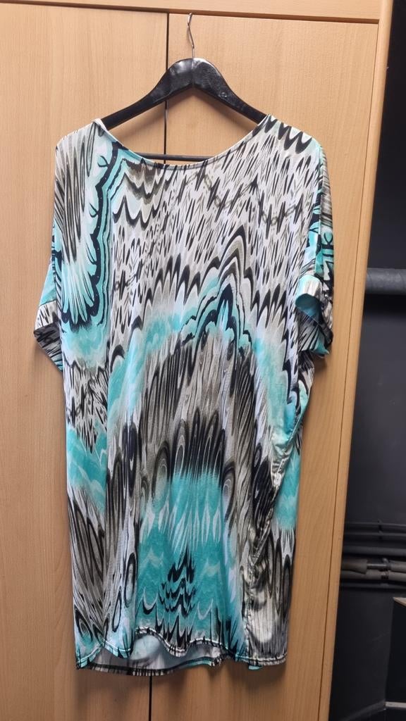 Leuke strandjurk maat 48 mintgroen erin, Ophalen of Verzenden, Zo goed als nieuw, Maat 46/48 (XL) of groter, Overige kleuren