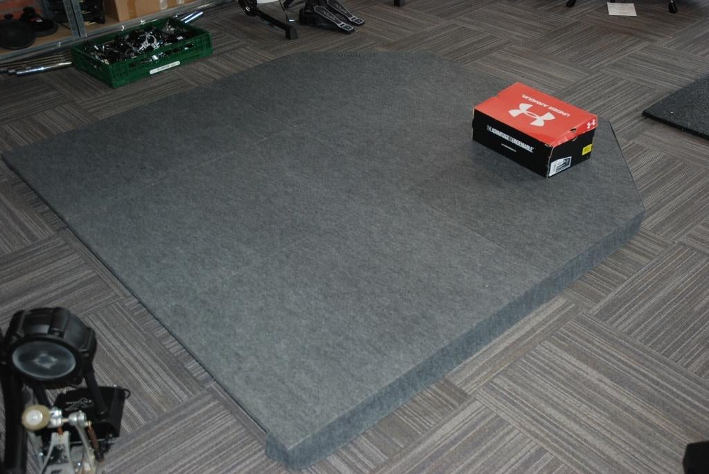 Thomann Drumnoise eliminator podium 190x190cm  <26260404>, Ophalen, Gebruikt, Thomann, .