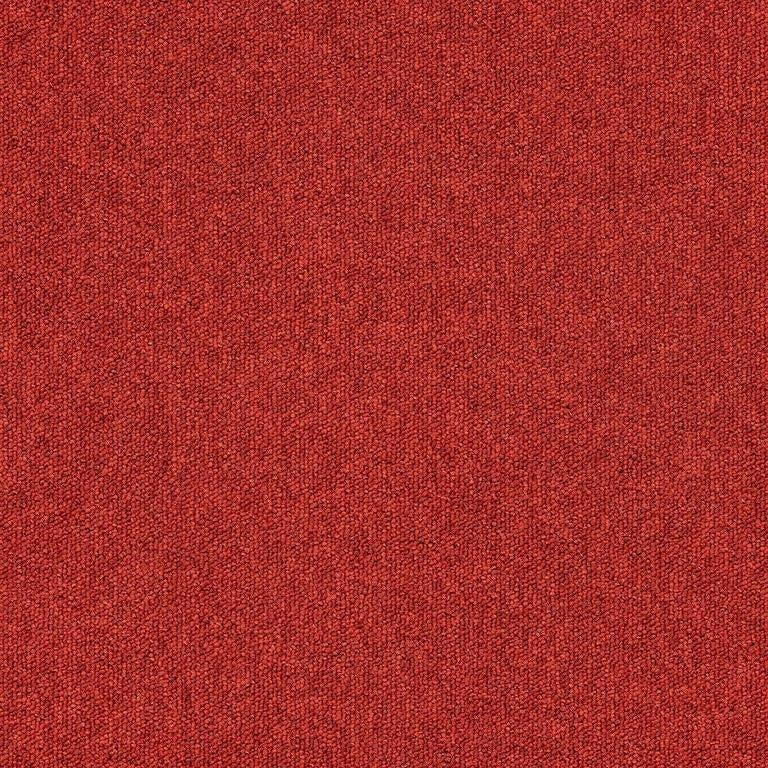 Goedkope Heuga 727 Red 2.000, rode tapijttegels, 75 m² of meer, Nieuw, Ophalen of Verzenden, Tapijttegels