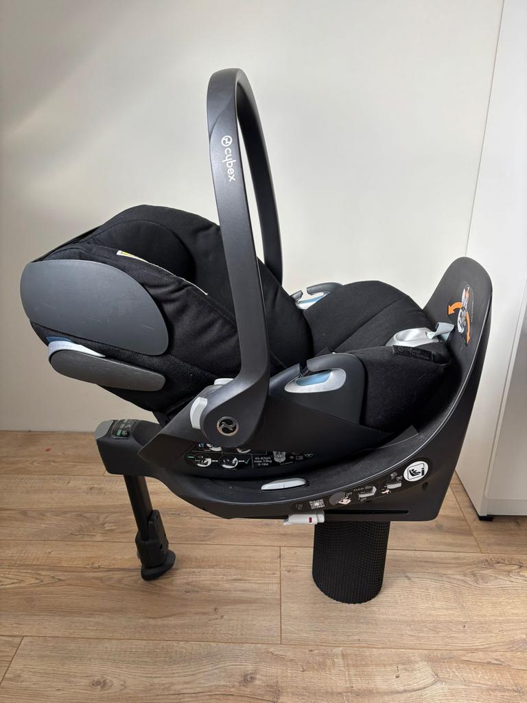Cybex Cloud Z i-Size autostoel met Cybex Base Z, Kinderen en Baby's, Autostoeltjes, Zijbescherming, Zo goed als nieuw, Isofix