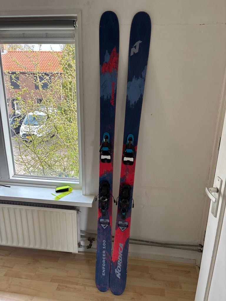 Nordica Enforcer 100 Freeride Tourski met Shift bindingen, Sport en Fitness, Skiën en Langlaufen, Ophalen, 160 tot 180 cm, Gebruikt