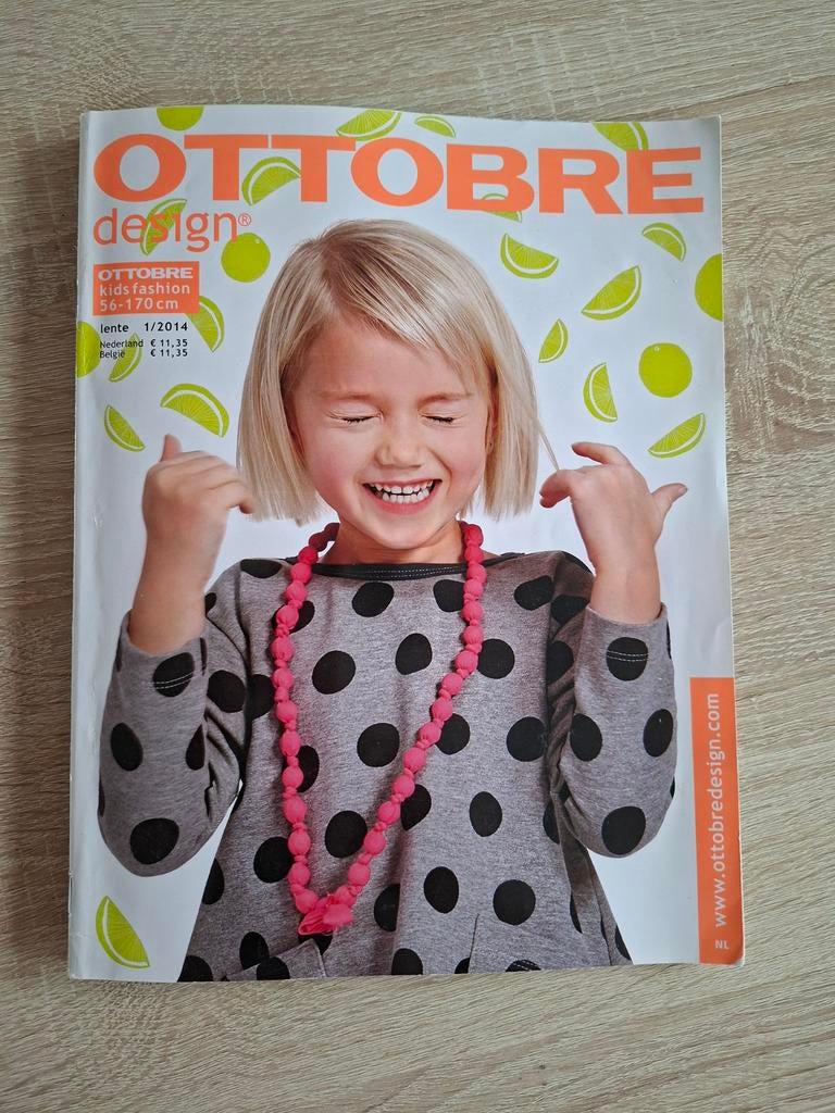 Ottobre  1/2014 - Naaipatronen, Hobby en Vrije tijd, Kledingpatronen, Overige merken, Overige typen, Kind, Ophalen of Verzenden