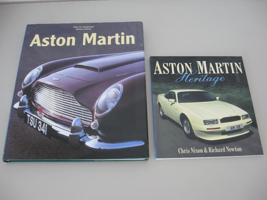 Aston Martin boeken, Boeken, Auto's | Boeken, Ophalen of Verzenden, Zo goed als nieuw, Overige merken, Schlegelmilch Lehbrink