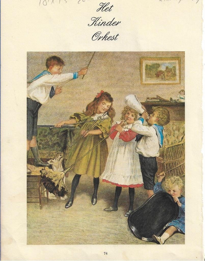 2 nostalgische kinderprenten, Verzenden