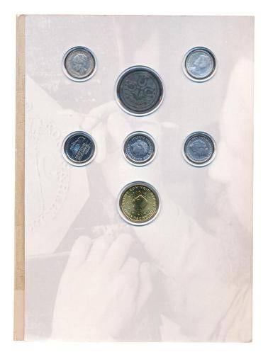 Nederland Dubbeltjes-set Gulden/Euro – 100 jaar Dubbeltjes, Setje, Koningin Beatrix, Zilver, Overige waardes