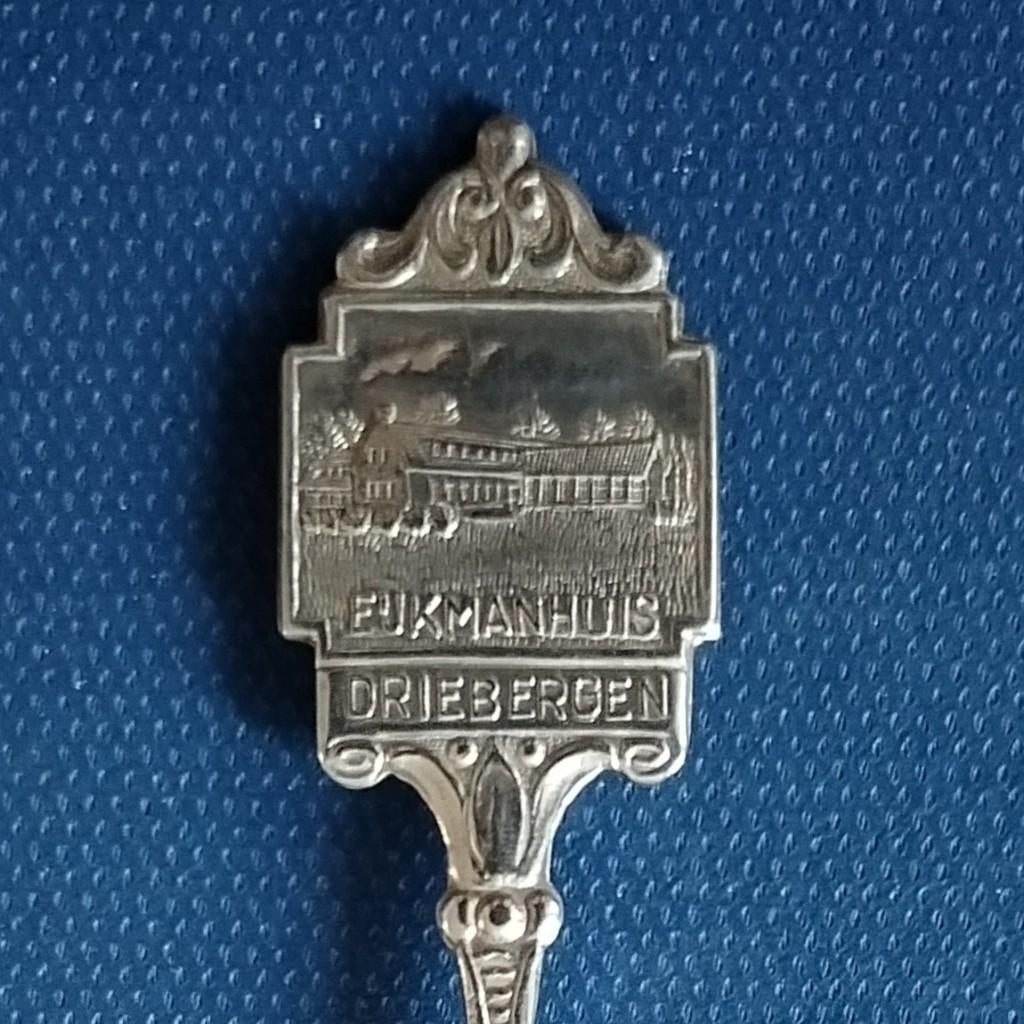 verzilverd lepeltje Eijkmanhuis Driebergen (Jolanda 90), Ophalen of Verzenden