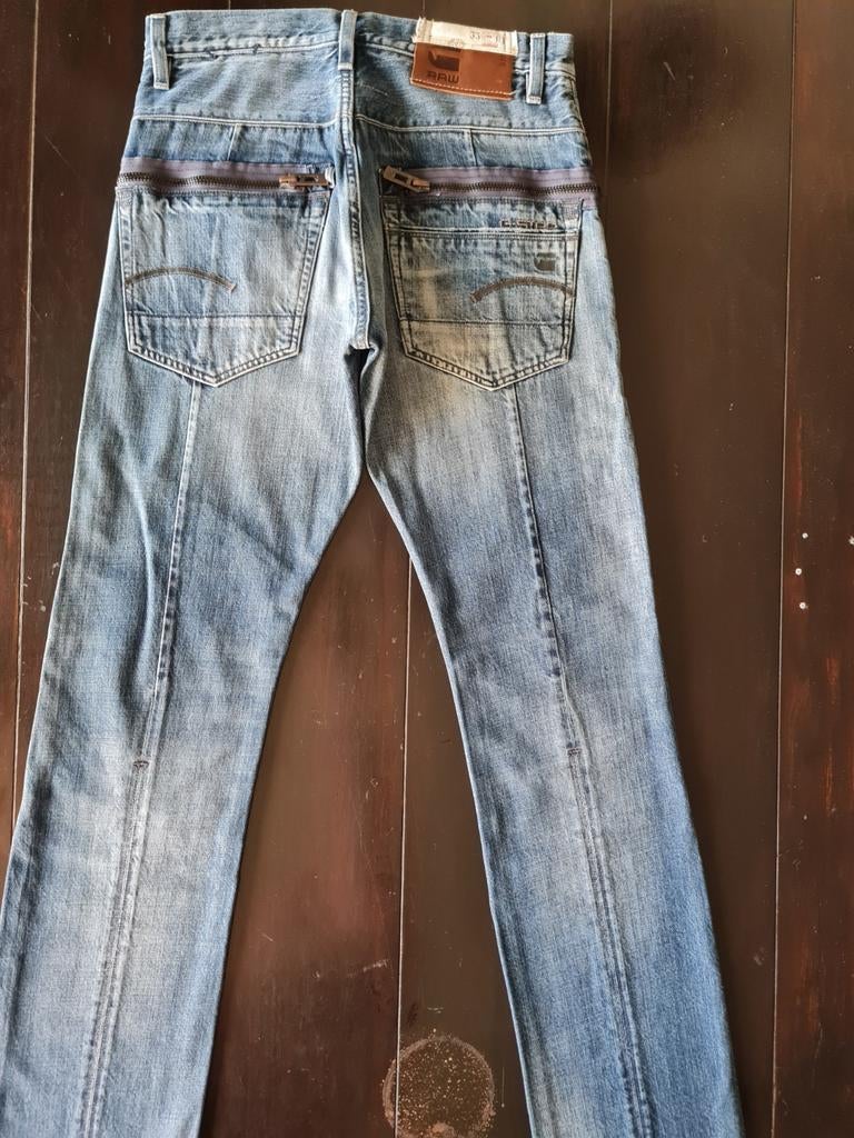 ZGAN CLASSIC G STAR RAW 3301 SUDDEN STRAIGHT ZIPS JEANS31/32, Kleding | Heren, G-Star Raw, Blauw, W32 (confectie 46) of kleiner