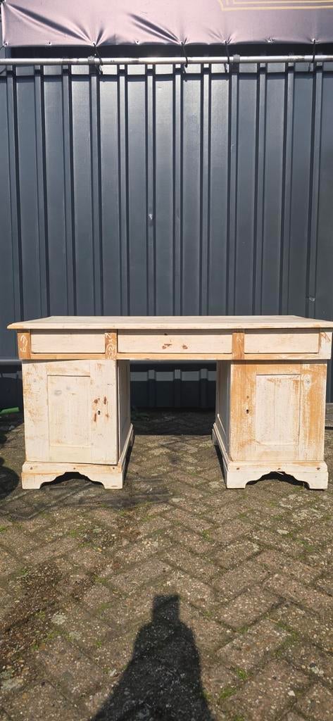 Grenen Bureau - Landelijk / Brocante ., Ophalen, Gebruikt