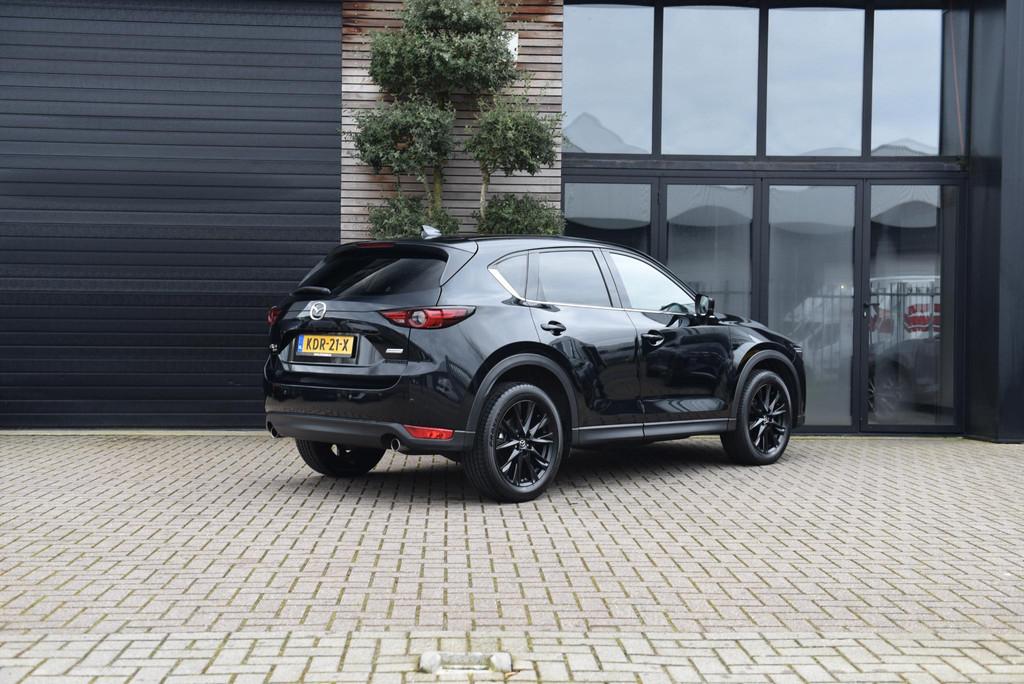 Mazda CX-5 2.5 SkyActiv-G 192 GT-M 4WD Leer Bose Camera adap, Auto's, Mazda, Automaat, Gebruikt, 2000 kg, Zwart