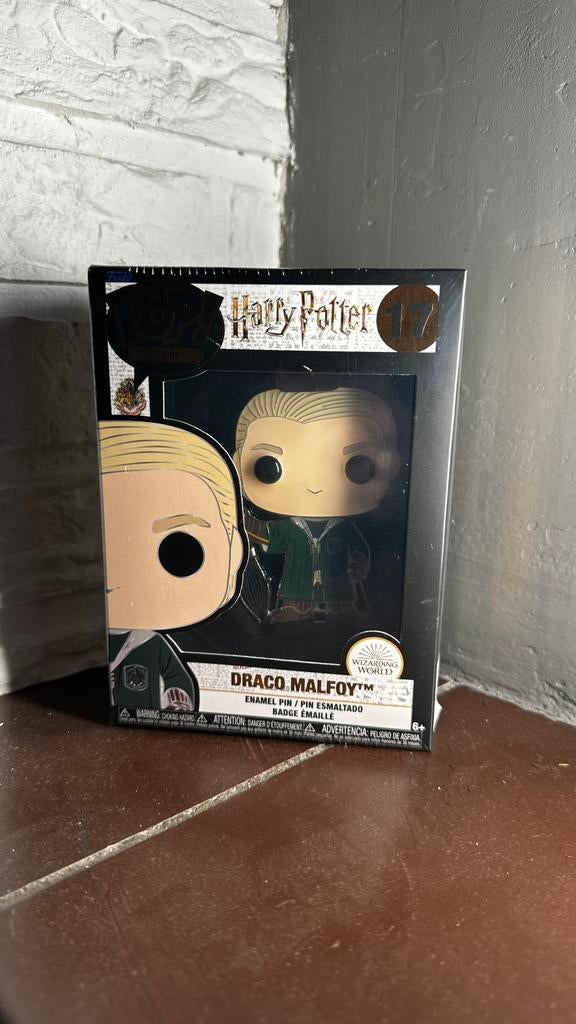 Funko pin Draco Malfoy, Ophalen of Verzenden, Nieuw