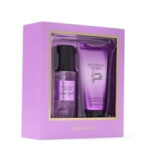 Victoria Secret Love Spell Fragrance Mist Cadeauset, Nieuw, Ophalen of Verzenden, Half, Gmail
