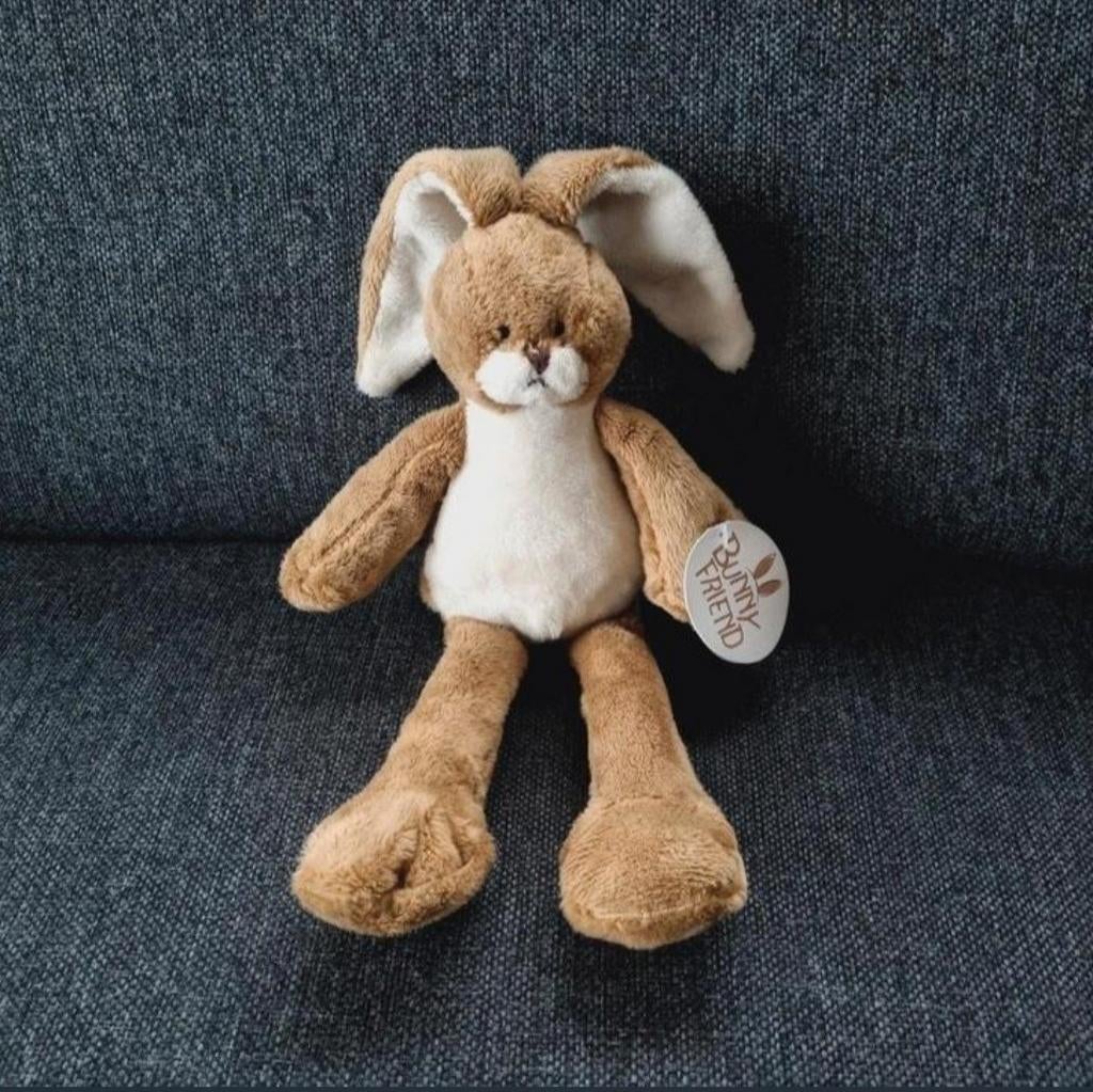 Nieuwe bunny friend konijn knuffel haas, Ophalen of Verzenden, Nieuw, Konijn