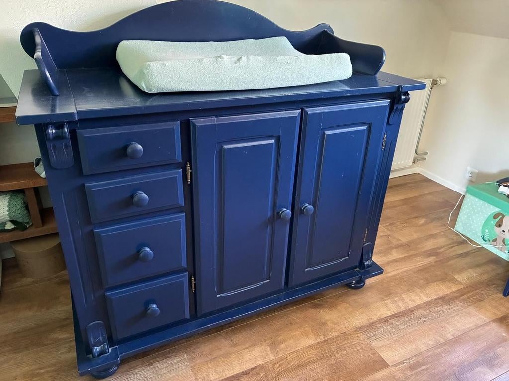 Houten Commode, Gebruikt, 50 tot 70 cm, Ophalen of Verzenden, 100 cm of meer