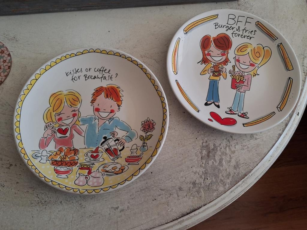 2 blond amsterdam ontbijt bortjes nieuw, Huis en Inrichting, Ophalen, Blond Amsterdam, Nieuw, Bord(en)