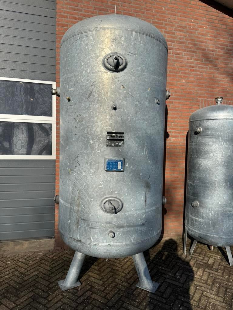Buffertank compressor / drukvat 3000 liter / Atlas Copco, 100 liter of meer, Ophalen of Verzenden, Zo goed als nieuw, 800 liter/min of meer