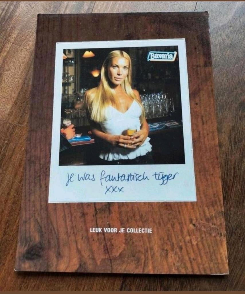 Bavaria bier "Je was fantastisch tijger xxx" (model, vrouw), Ophalen of Verzenden, Gebruikt, Overige typen, Bavaria