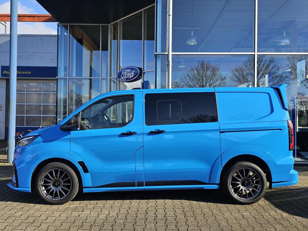 Ford Transit Custom 320 2.5 PHEV L1H1 MS-RT DC | Dubbele Cab, Gebruikt, Euro 6, 4 cilinders, Blauw