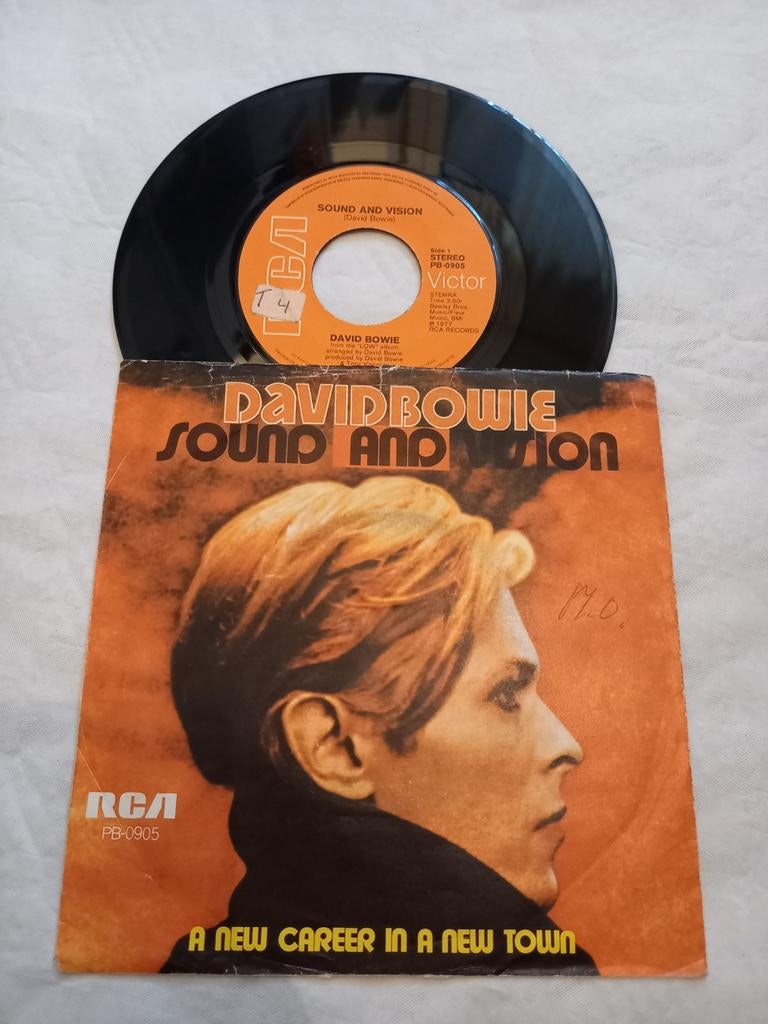 David Bowie - Sound and Vision single, Ophalen of Verzenden