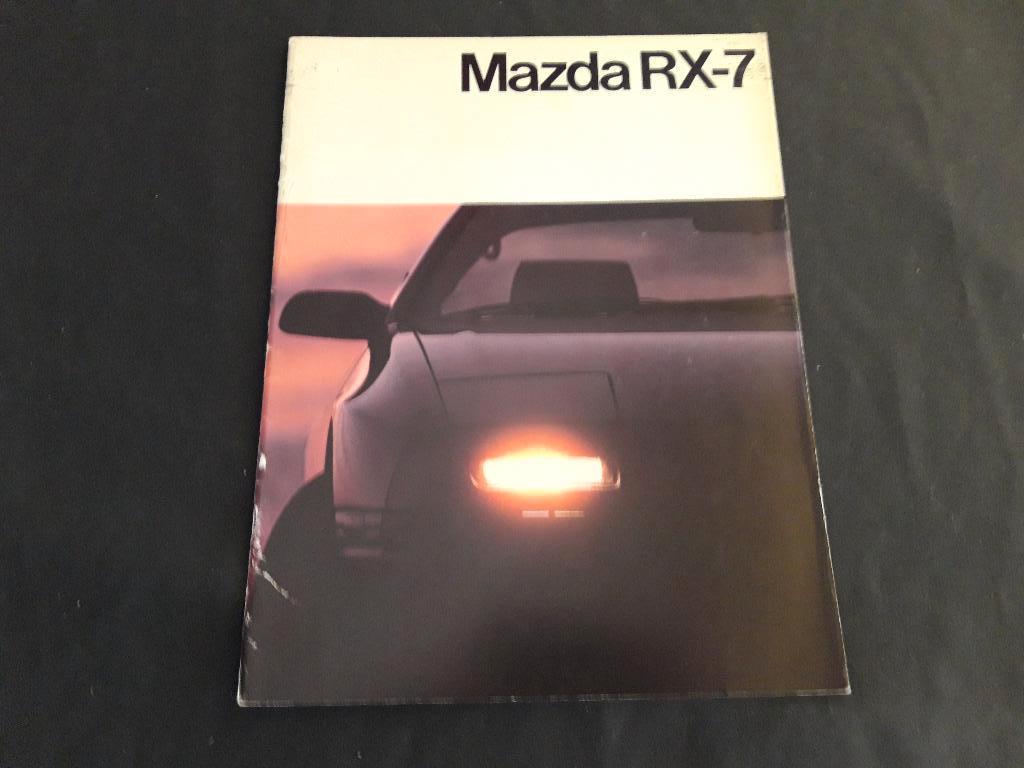 Mazda RX-7 1986 folder Nederlands ( en modelauto 1:100), Boeken, Ophalen