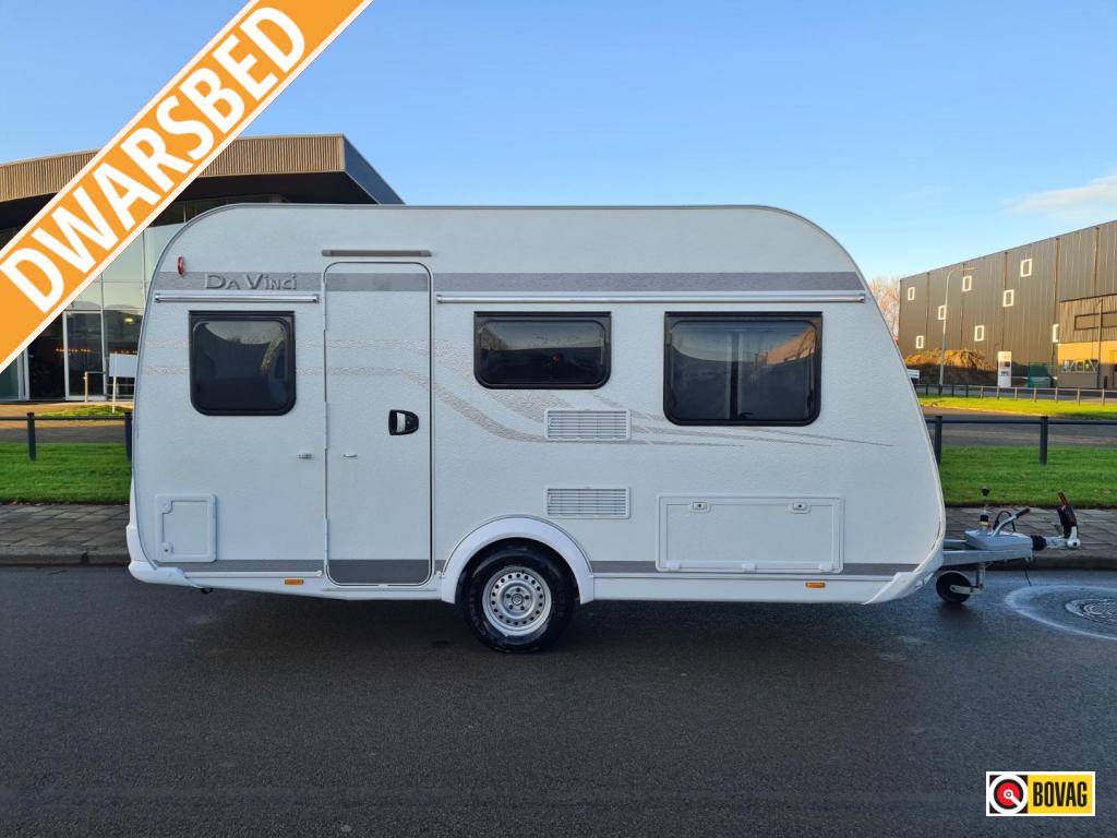 Tabbert Da Vinci 390 QD Met voortent!, Bedrijf, Treinzit, Tot en met 3, 4 tot 5 meter
