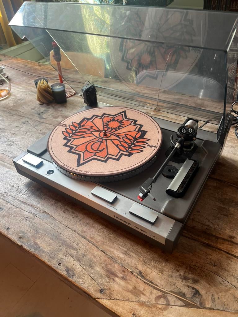 Thorens TD115 MKII Platenspeler (fixer-upper), Audio, Tv en Foto, Platenspelers, Ophalen, Niet werkend, Platenspeler, Thorens