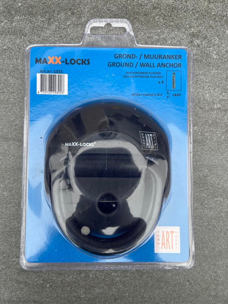 MAXX LOCKS Grond-/muuranker incl. bevestigingsmaterialen, Ophalen of Verzenden, Nieuw, Overige typen