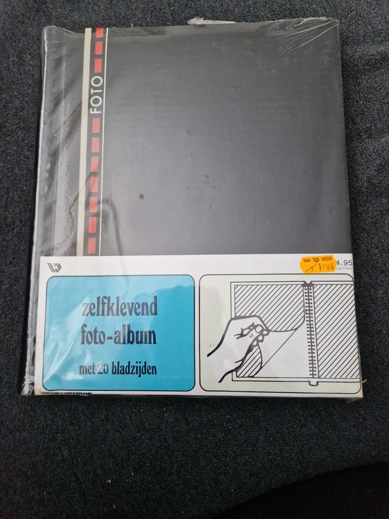 Zelfklevend Fotoalbum. VROOM & DREESMAN.  NIEUW, Ophalen, Nieuw, Fotoalbum