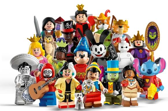 Complete set Lego minifiguren Disney 100 jaar, Compleet, Lego, Nieuw, Ophalen of Verzenden