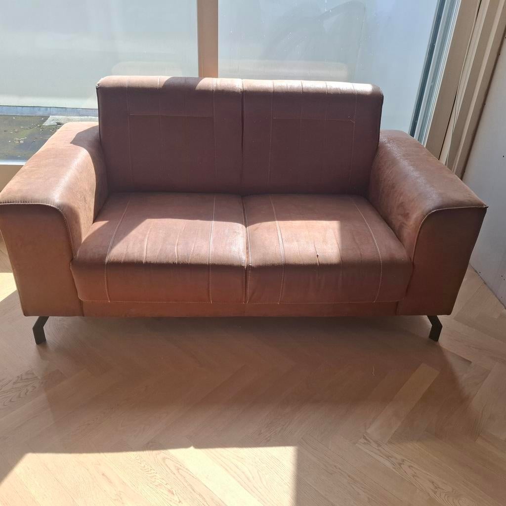 Henders & Hazel 2- en 3-zits bankstel, Gebruikt, 75 tot 100 cm, Ophalen of Verzenden, Rechte bank