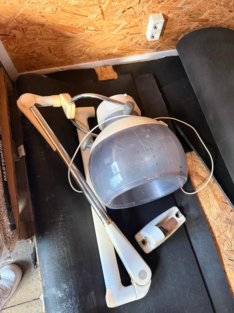 Professionele Wella Duralux DM250 Haardroger - Wandmontage, Ophalen of Verzenden, Gebruikt, Haarverzorging