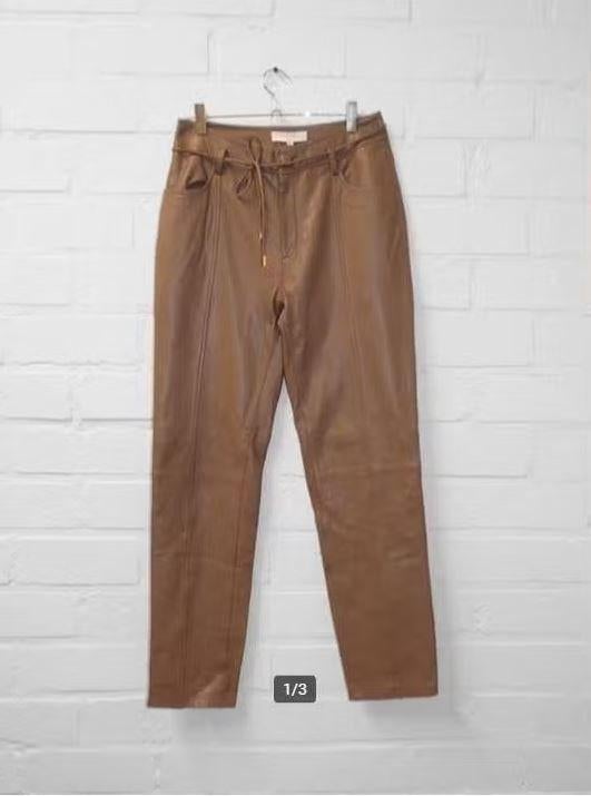 DANTE6 - Mooie leren broek maat 1/34 - Nieuw €369 - Dante 6